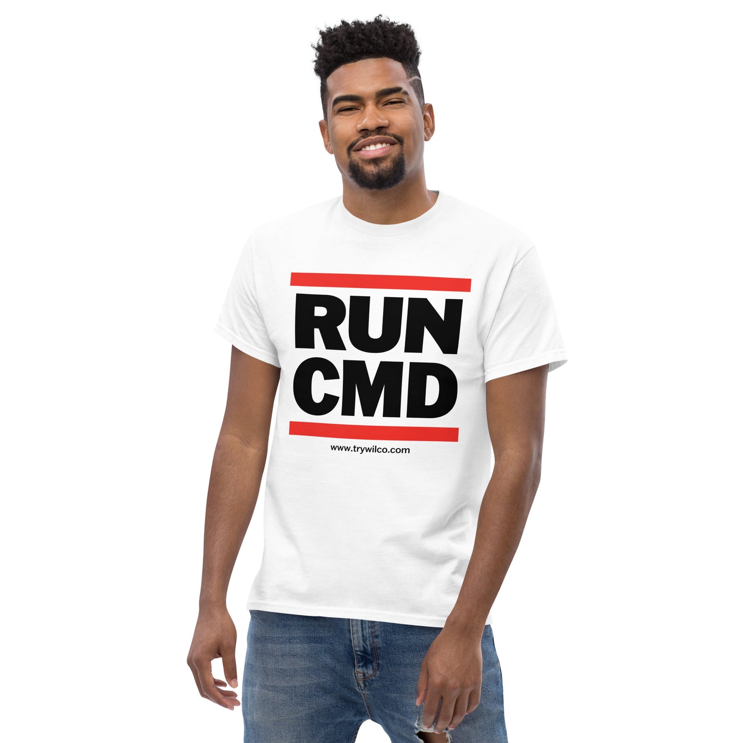 Wilco RUN CMD White Tshirt