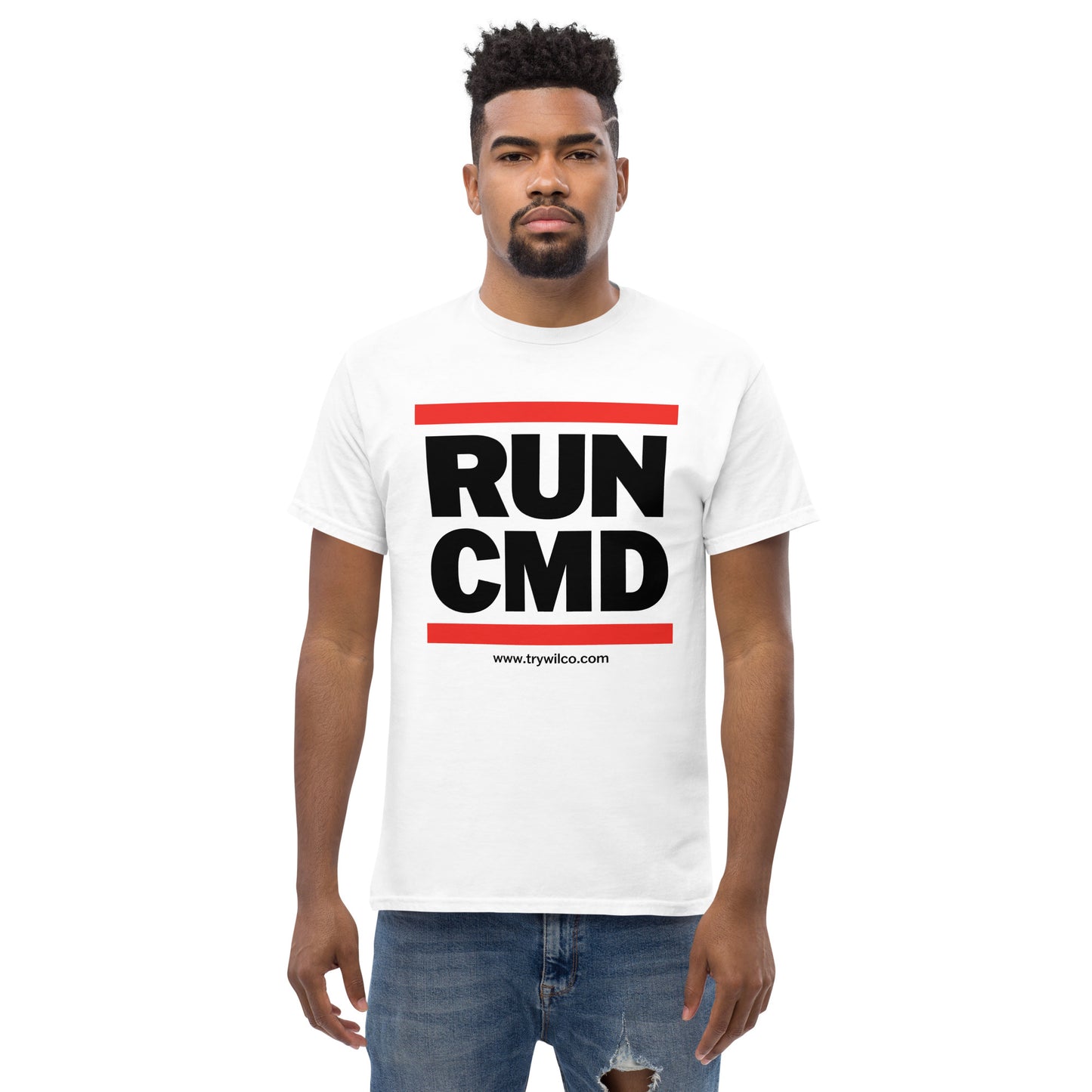 Wilco RUN CMD White Tshirt